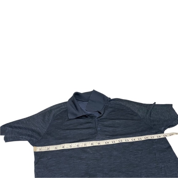 Lululemon vent tech polo shirt men’s size M blue train office travel - Picture 8 of 16
